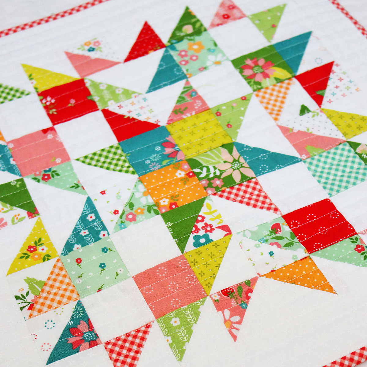 Summer Star Medley PDF Pattern QLD238