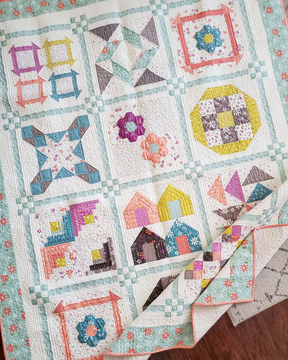 #213 Summer Fun Block of the Month - PDF