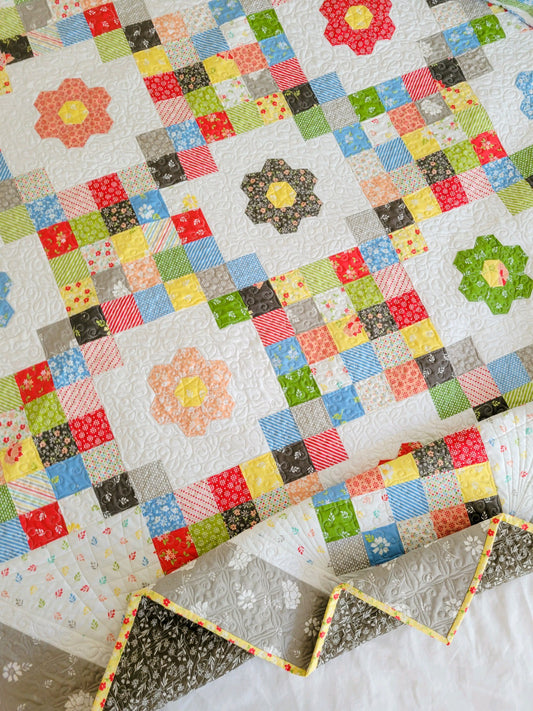 Emma's Garden Quilt Pattern QLD218 Paper