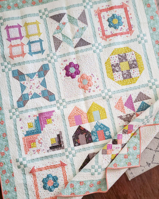 #213 Summer Fun Block of the Month - PDF